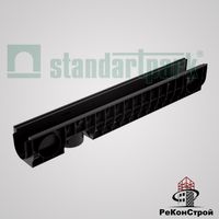Лоток водоотводный PolyMax Basic DN100, H155 в Орле